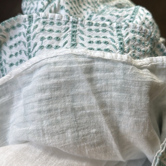 Jessica Simpson White and Blue Maxi Dress - Picture 9 of 10